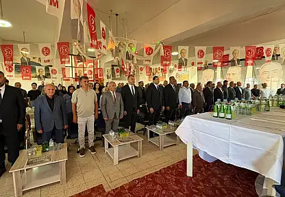 MHP Sarıoğlan Kongresi gerçekleştirildi: Mevcut Başkan Ardıç yeniden seçildi!