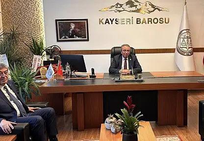 Milletvekili Ataş'tan Kayseri Barosu Başkanı Özsoy'a tebrik mesajı!