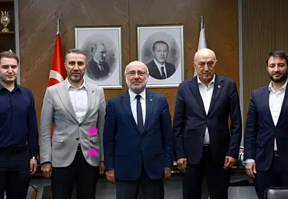 Saadet Partisi heyeti Kayseri Üniversitesi'nde...
