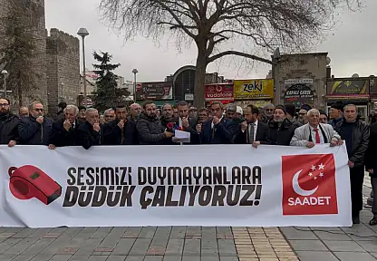 SP İl Başkanı Erdal Altun: Bugün düdük çalıyoruz, çünkü enkaz altında kalmak istemiyoruz