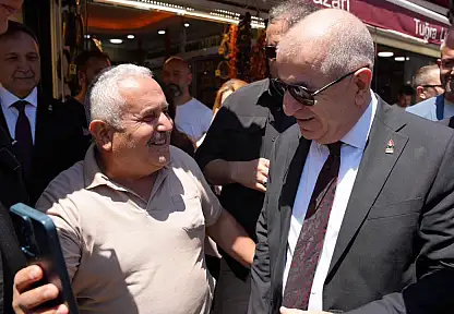 Ümit Özdağ Kayseri'de partililer ile buluştu: Esnaf ziyareti gerçekleştirdi!