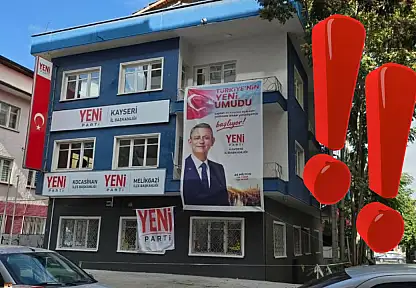 YENİ Parti Kayseri'de ipler gerildi derken o fotoğraf geldi!
