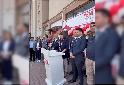 Yeni Parti Talas'ta süre daralıyor! Kongre oy hakkı için son 48 saat