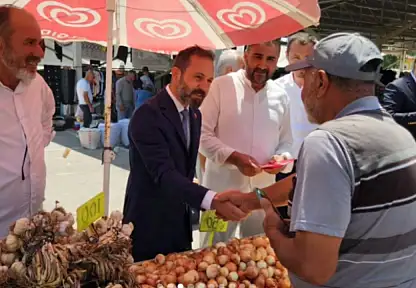 Yeniden Refah'tan Sarız'da esnaf ziyareti