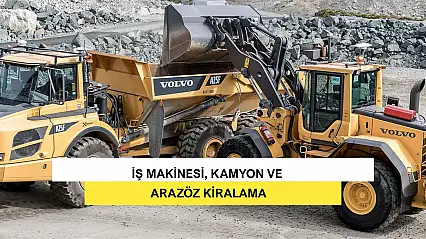 İş Makinesi, Kamyon Ve Arazöz Kiralama