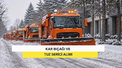 Kar Bıçağı Ve Tuz Serici Alımı