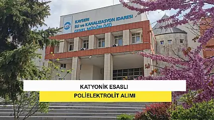 Katyonik Esaslı Polielektrolit Alımı