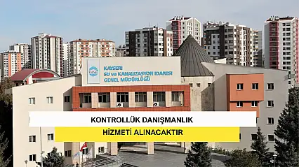 Kontrollük Danışmanlık Hizmeti Alınacaktır