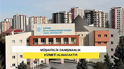 Müşavirlik Danışmanlık Hizmeti Alınacaktır