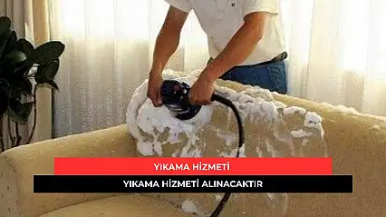 Yıkama Hizmeti Alınacaktır