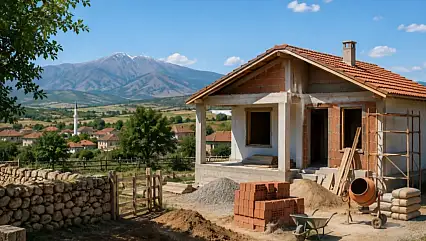 Kayseri'de köye ev yaptıracaklar dikkat! Bu masraflar cebinizde kalabilir