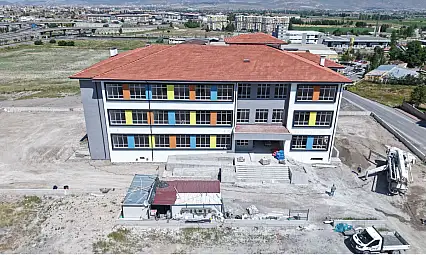 Büyükşehir'den eğitime 85 milyon TL'lik dev yatırım:Gökkent'te 16 derslikli okulda sona yaklaşıldı
