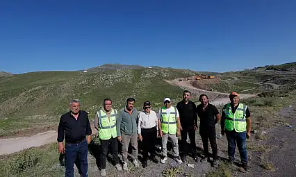Erciyes'e alternatif rota için çalışmalar sürüyor: Başkan sahada!