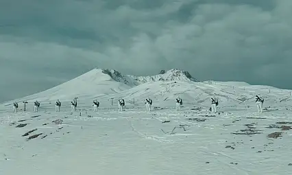 Erciyes'in gölgesinde jandarmanın zorlu görevleri beyazperdeye taşınıyor!