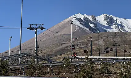 Erciyes'in yeni projesi dağ kızağında yeni aşama!