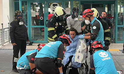 Erciyes Üniversitesi'nde deprem oldu, yangın çıktı: Ekipler zamana karşı yarıştı!
