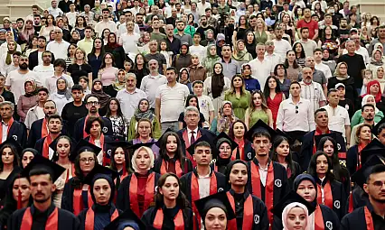 ERÜ'de mezuniyet heyecanı!