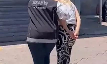 Kayseri 22 yıl kesinleşmiş hapis cezası bulunan kadın yakalandı!