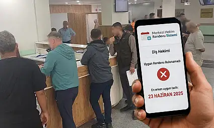 Kayseri'de diş hekimi randevusu çilesi! Bir yanda hasta, diğer yanda binlerce hekim