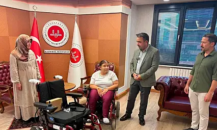 Kayseri'de Ebru Durmuş'un yüzünü güldüren destek!