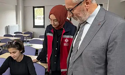 Kayseri'de görme engelli öğrencilere anlamlı sürpriz!
