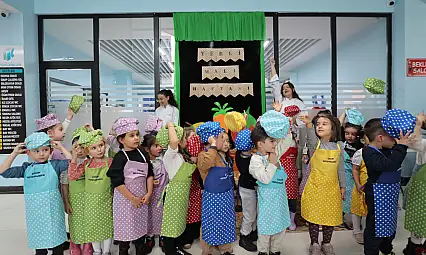 Kayseri'de minik şefler bir araya geldi: Lezzetli dakikalar....