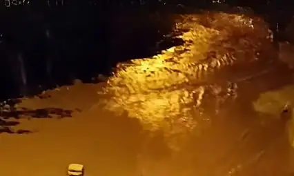 Kayseri'de sel yolu kapattı: Ekipler gece gündüz çalıştı