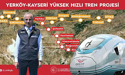 Kayseri'de yüksek hızlı tren sürprizi! Bakan Uraloğlu beklenen gelişmeyi açıkladı