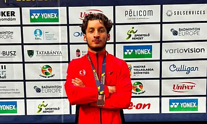 Kayseri'den Avrupa kürsüsüne: Yiğitcan Erol bronz madalya kazandı!