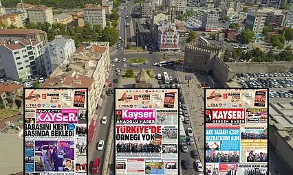 Kayseri gazetelerinden 15 Ekim sabahına çarpıcı manşetler!