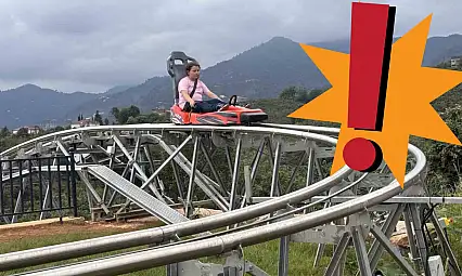 Kayseri'nin beklediği dağ kızağından ilk görüntüler geldi!