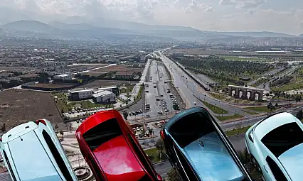 Kayseri'nin dev Millet Bahçesi'ne 900 araçlık yeni otopark!