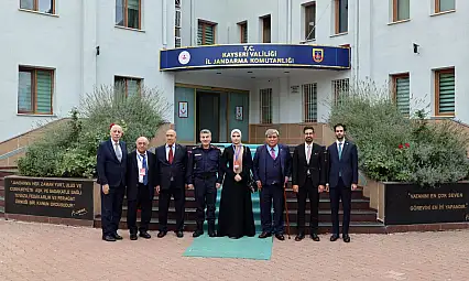 Kayseri'ye Türk dünyasından özel konuklar: Üç ayrı noktayı ziyaret ettiler!