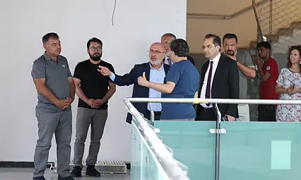 KAYÜ'de kapsamlı tadilat çalışması: Rektör Karamustafa yerinde inceledi!