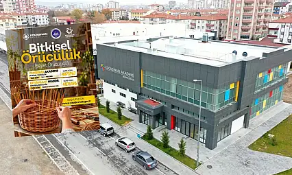 Kocasinan Belediyesi'nden bitkisel örücülük kursu fırsatı