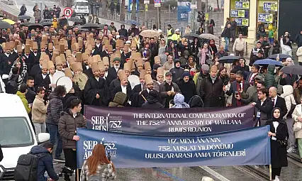 Mevlana'nın 752. vuslatı için Konya'da anma programı düzenlendi