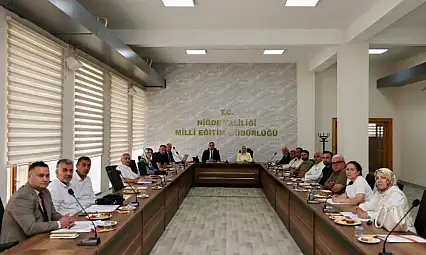 Niğde'de hayat boyu öğrenme için önemli toplantı!