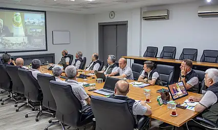 Orman bölge müdürlüğü, temmuz ayı çalışmalarını değerlendirdi: Yangın riski masaya yatırıldı
