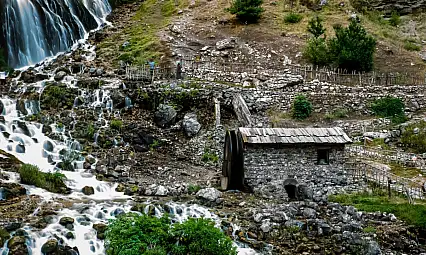 Şelaleler diyarı Yahyalı'da bir güzellik daha ortaya çıktı