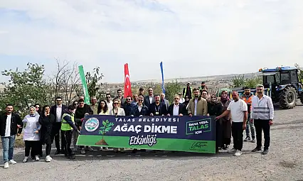 Talas'ta Dünya Artrit Günü'nde fidanlar toprakla buluştu!
