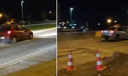 Uçtu uçtu araba uçtu: Kayseri'de bu tümseğe dikkat!