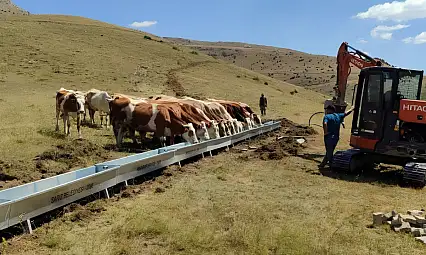 Yedioluk Yaylası'nda beklenen hizmet geldi!