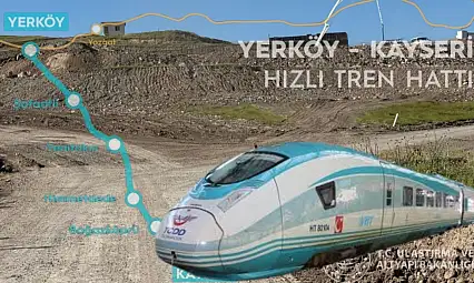 Yerköy-Kayseri hızlı tren hattında gözler 2028'de: Yeni projede kritik süreç başlatıldı!