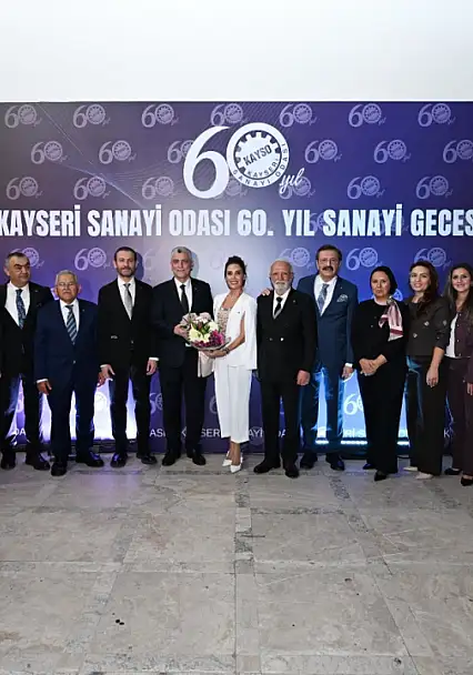 Kayseri'nin üretim gücünü ortaya koyan geceye katılım yoğun oldu!