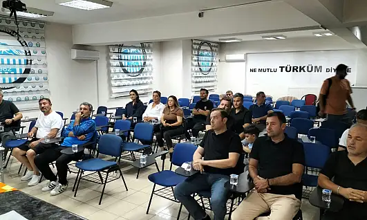 Amatör lig temsilcilerine yeni oyun kuralları eğitimi verildi