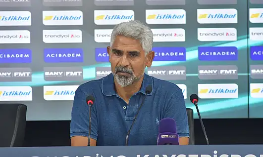 İsmet Taşdemir Kayserispor maçı sonrası itiraf etti