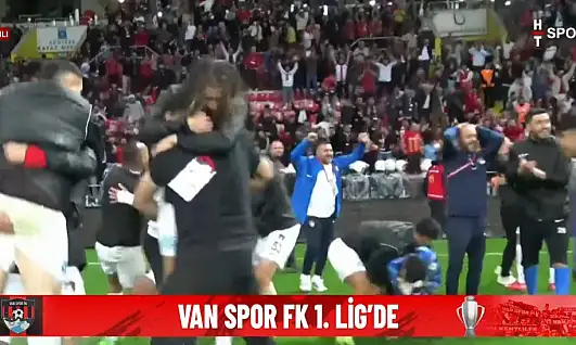 Kayseri'de oynanan final maçında kazanan Vanspor oldu, adını 1. Lig'e yazdırdı! (5-4)