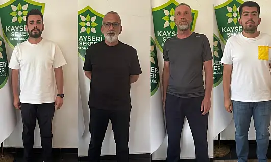 Kayseri Şekerspor'un teknik heyeti belli oldu