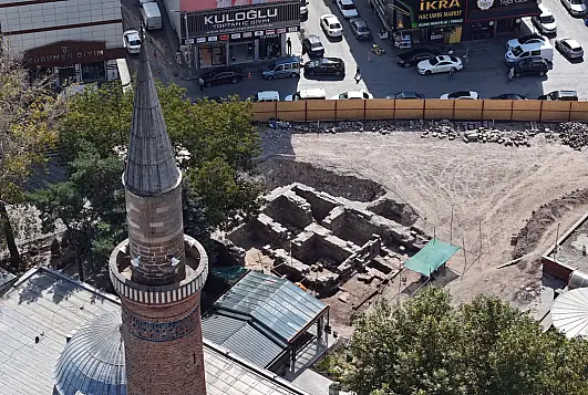 Kayseri'nin merkezinde geçmişe kapı açılıyor!
