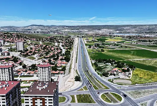 Kayseri'ye 2,5 kilometrelik yeşil yol düzenlemesi yapılıyor